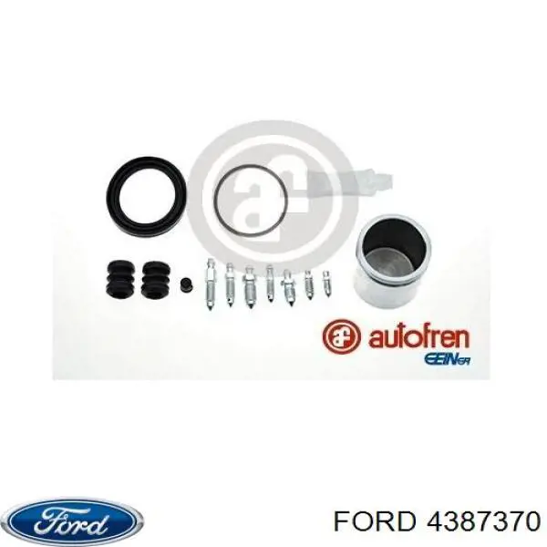 4387370 Ford комплект пружинок крепления дисковых колодок задних