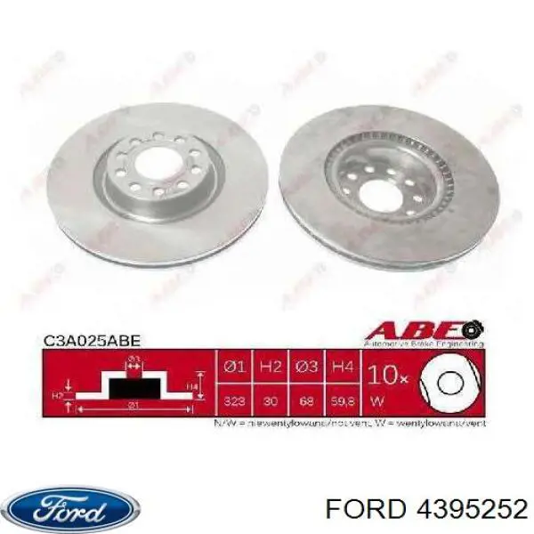 Прокладка термостата Ford 4395252 цена, от 30.54 USD