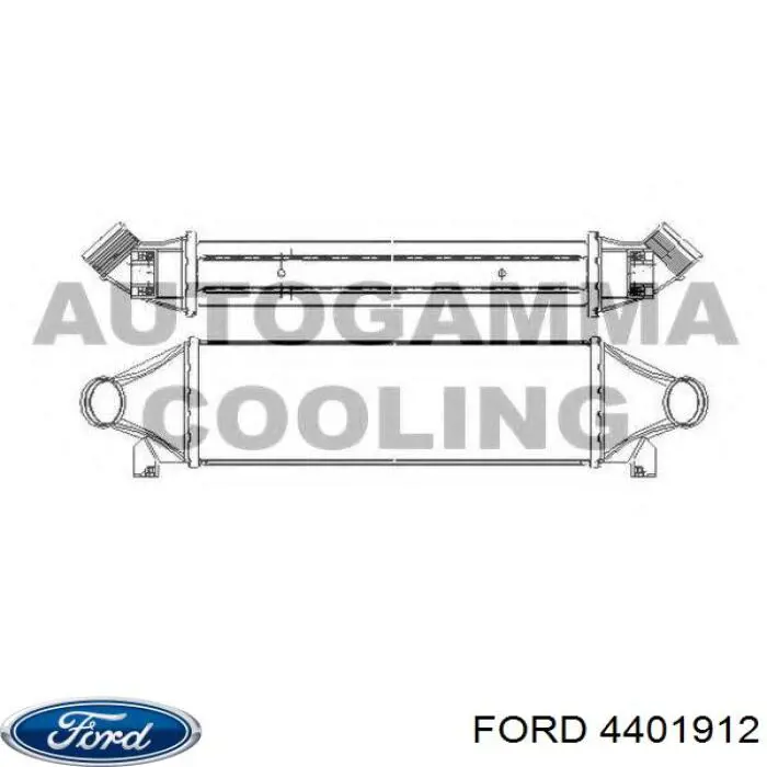 Купить 4401912 Ford Интеркулер