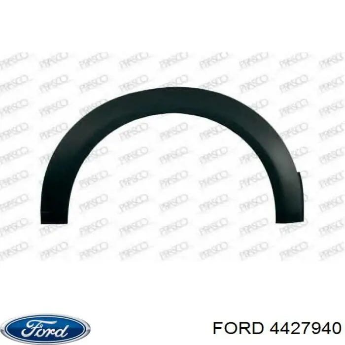 Расширитель (накладка) арки заднего крыла правый на Ford Connect TOURNEO 