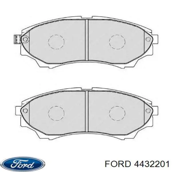 Передние тормозные колодки 4432201 Ford