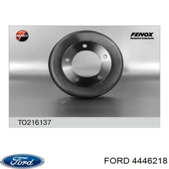 Тормозной барабан 4446218 Ford