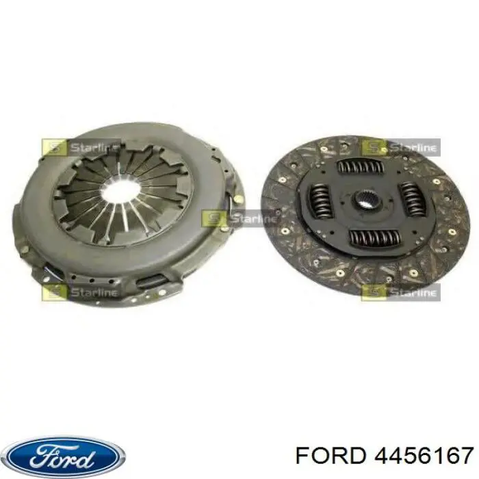 Купить 4456167 Ford Комплект сцепления (диск, корзина, подшипник)