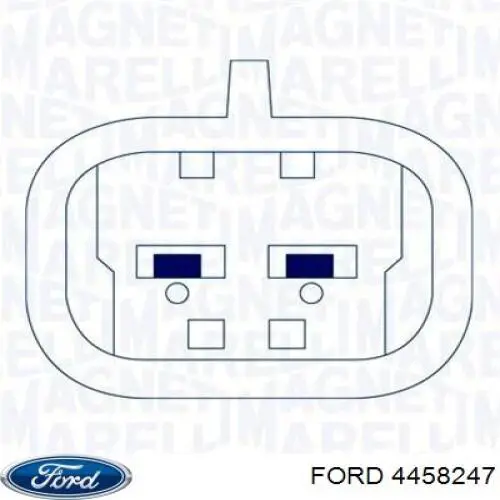 Стеклоподъемник передней двери Ford 4458247