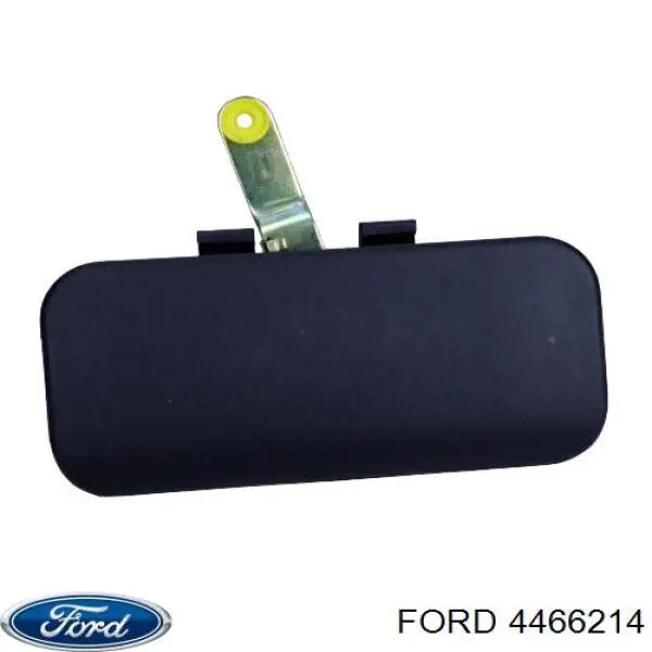 4466214 Ford maçaneta dianteira esquerda externa da porta