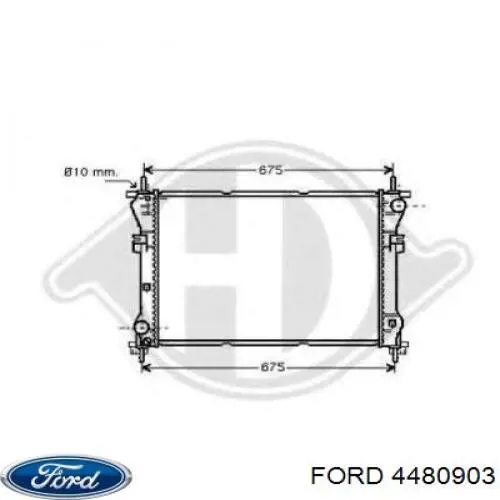 Радиатор охлаждения двигателя Ford 4480903 цена, от 60.61 USD