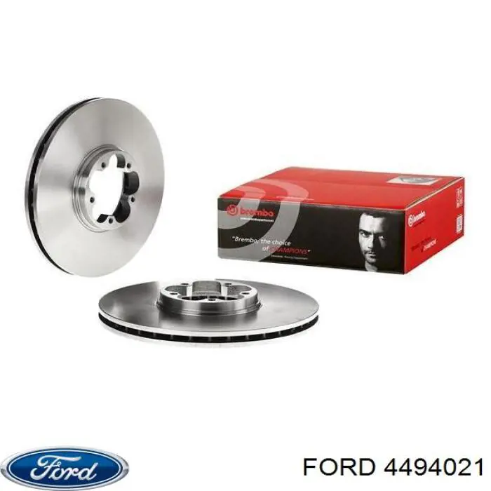 Передние тормозные диски 4494021 Ford