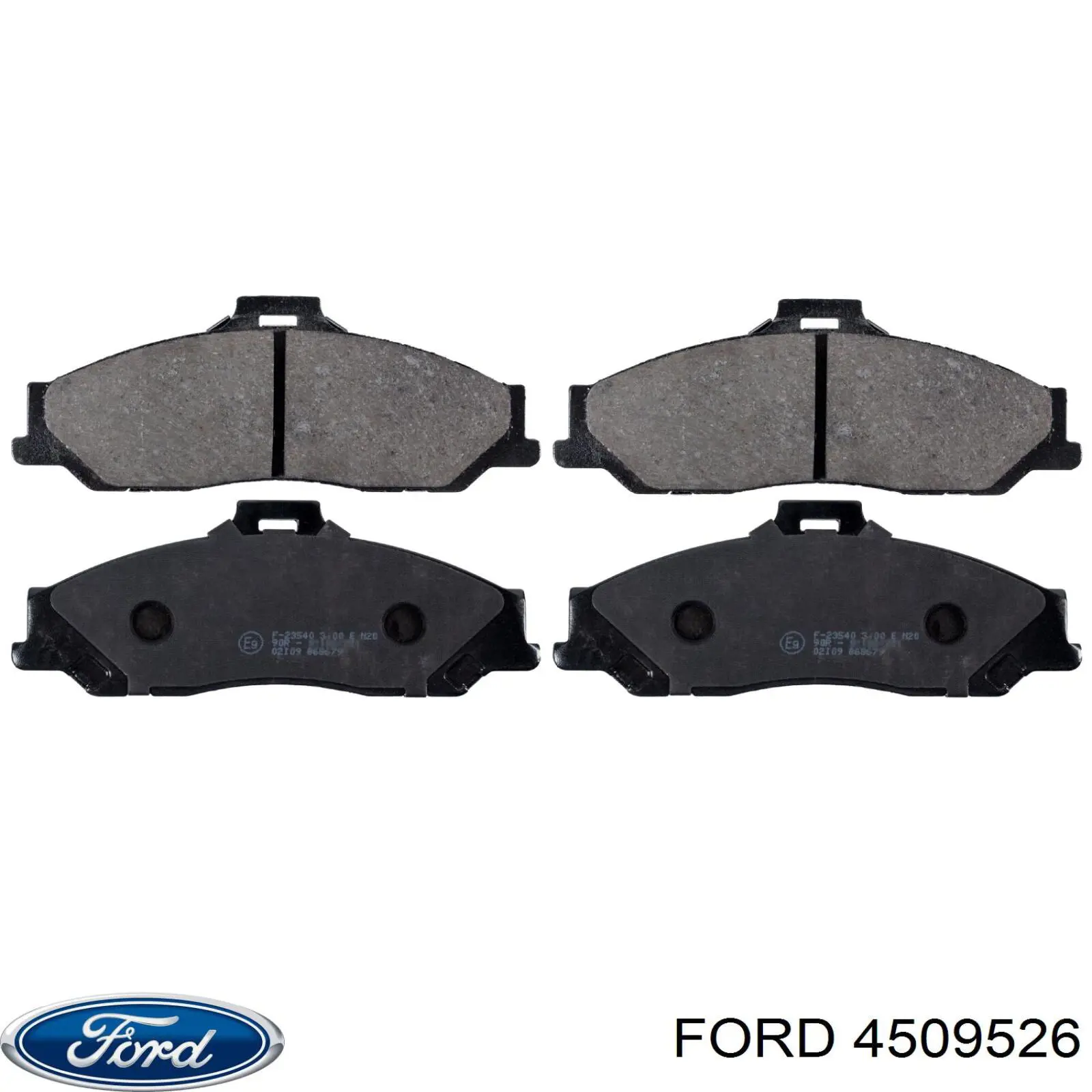 Передние тормозные колодки 4509526 Ford