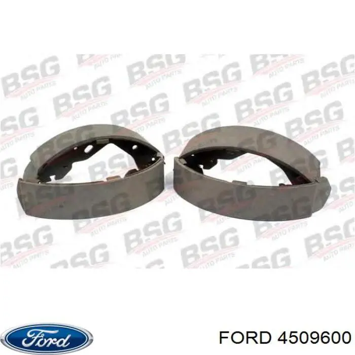 Колодки тормозные задние барабанные FORD 4509600