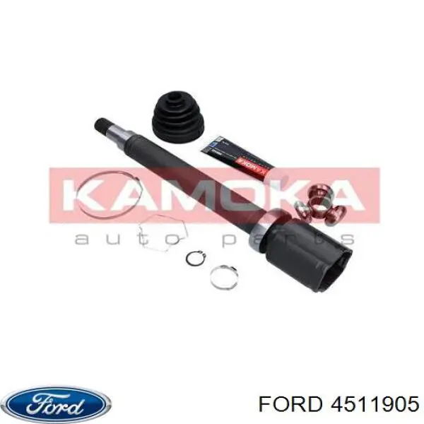 Полуось (привод) передняя правая 4511905 Ford