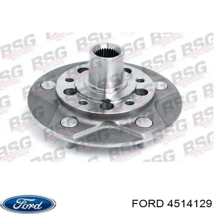 Ступица передняя 4514129 Ford