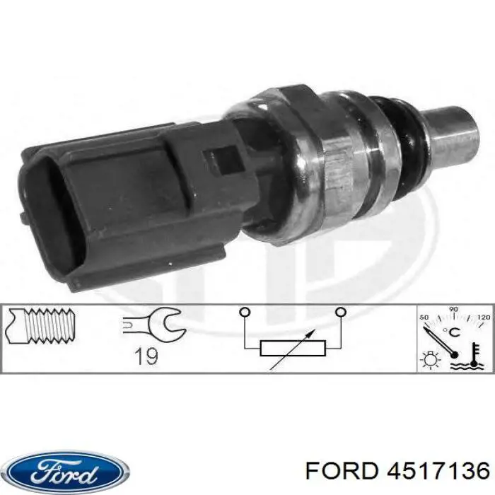 Купить 4517136 Ford Термодатчик охлаждающей жидкости