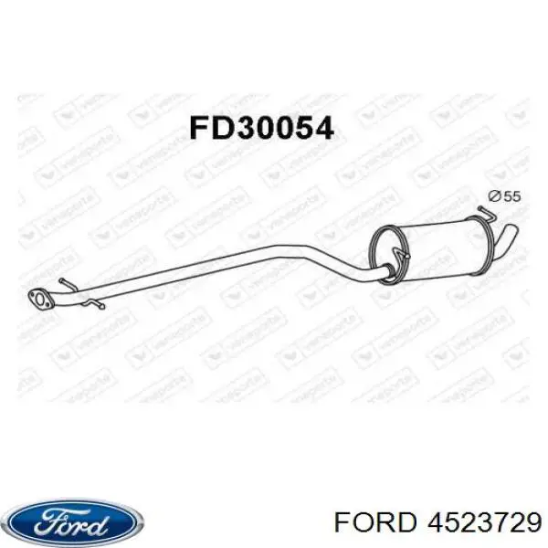 Глушитель, центральная часть Ford 4523729 цена, от 85.95 USD