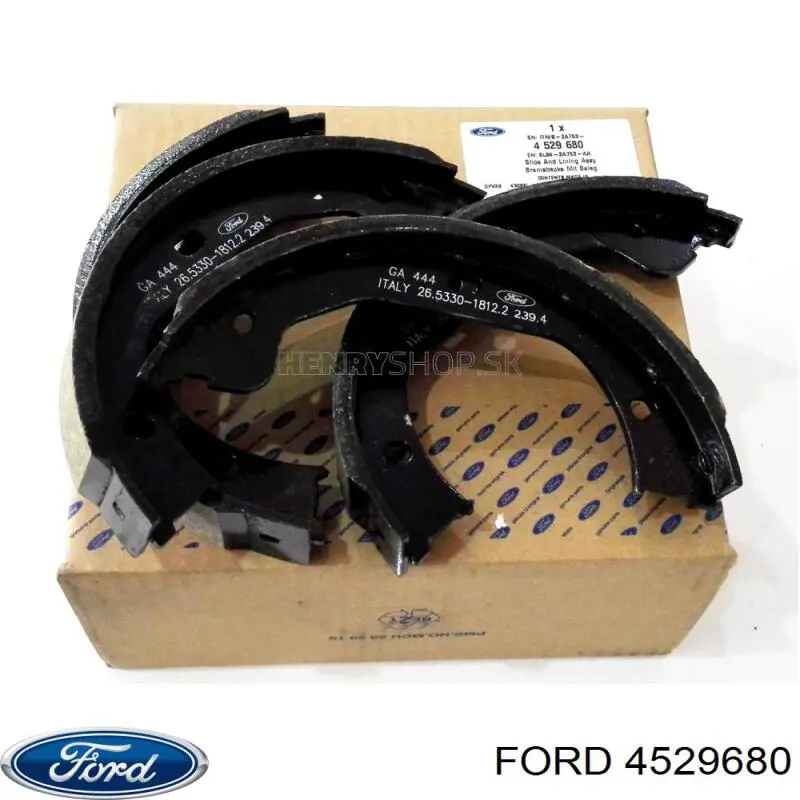 Задние барабанные колодки 4529680 Ford