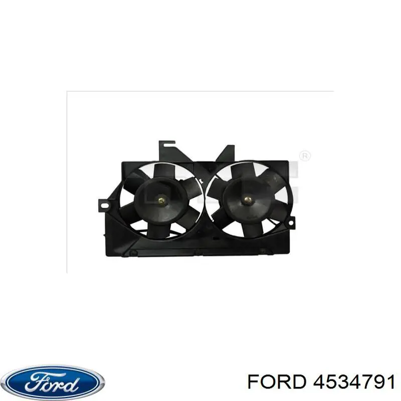 Диффузор радиатора охлаждения в сборе с мотором и крыльчаткой Ford 4534791 цена, от 101.35 USD