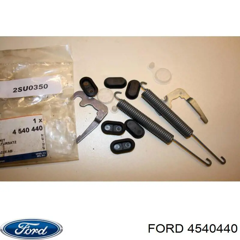4540440 Ford монтажный комплект задних барабанных колодок