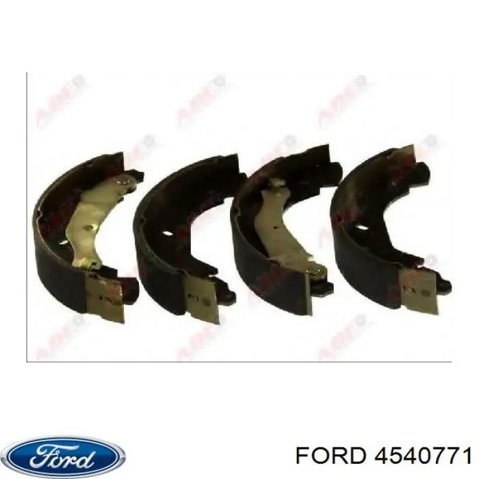4540771 Ford задние барабанные колодки