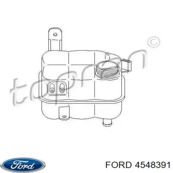 Бачок системы охлаждения двигателя расширительный Ford 4548391 цена, от 11.42 USD