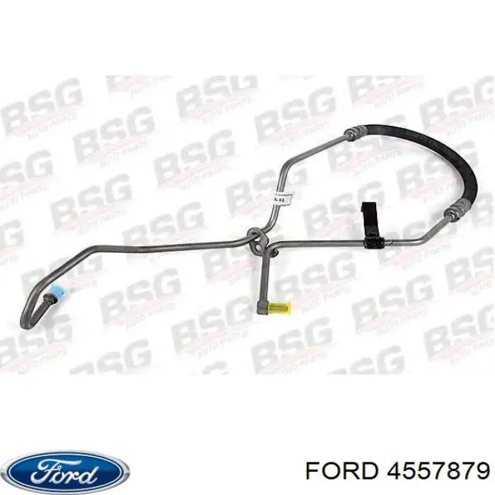 4557879 Ford шланг гур высокого давления от насоса до рейки (механизма)
