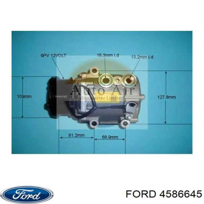 Купить 4586645 Ford Компрессор климатической установки