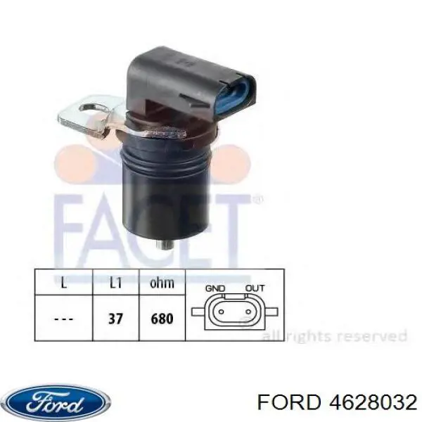 Датчик положения коленчатого вала Ford 4628032 цена, от 19.00 USD