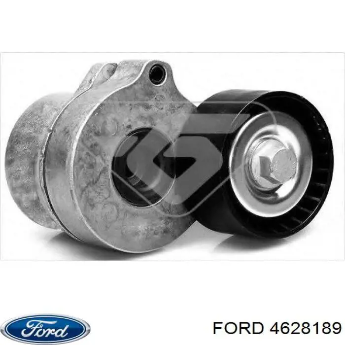 4628189 Ford braço oscilante (tração longitudinal inferior direito de suspensão traseira)