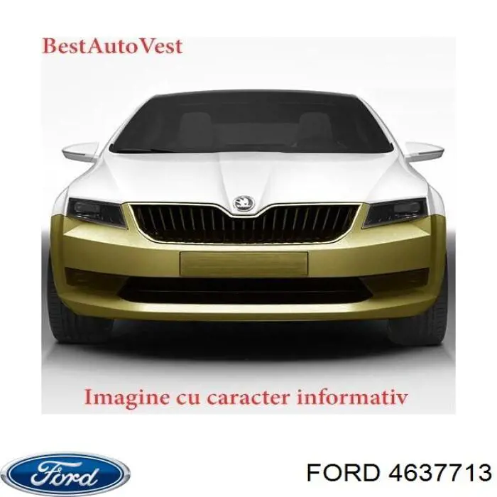 4637713 Ford Бампер передний в сборе
