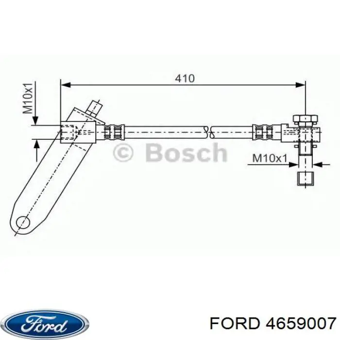 Тормозной шланг Ford 4659007 цена, от 20.07 USD