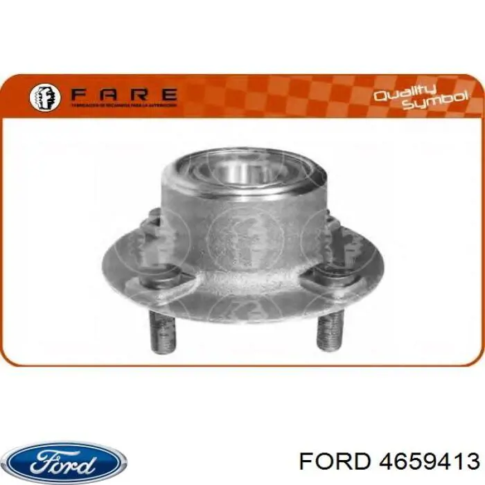 Купить 4659413 Ford Гайка передней ступицы