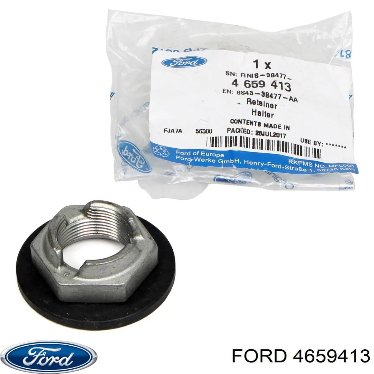4659413 Ford гайка ступицы передней