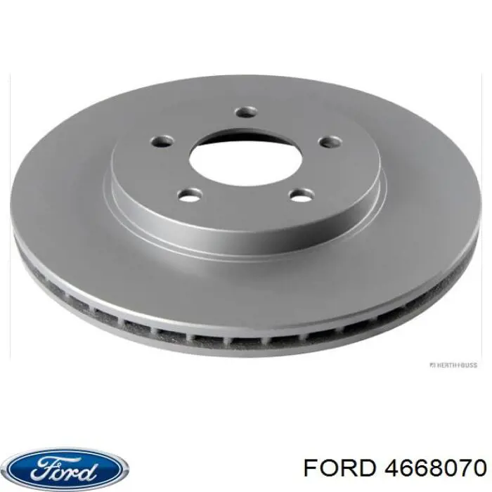 Передние тормозные диски 4668070 Ford