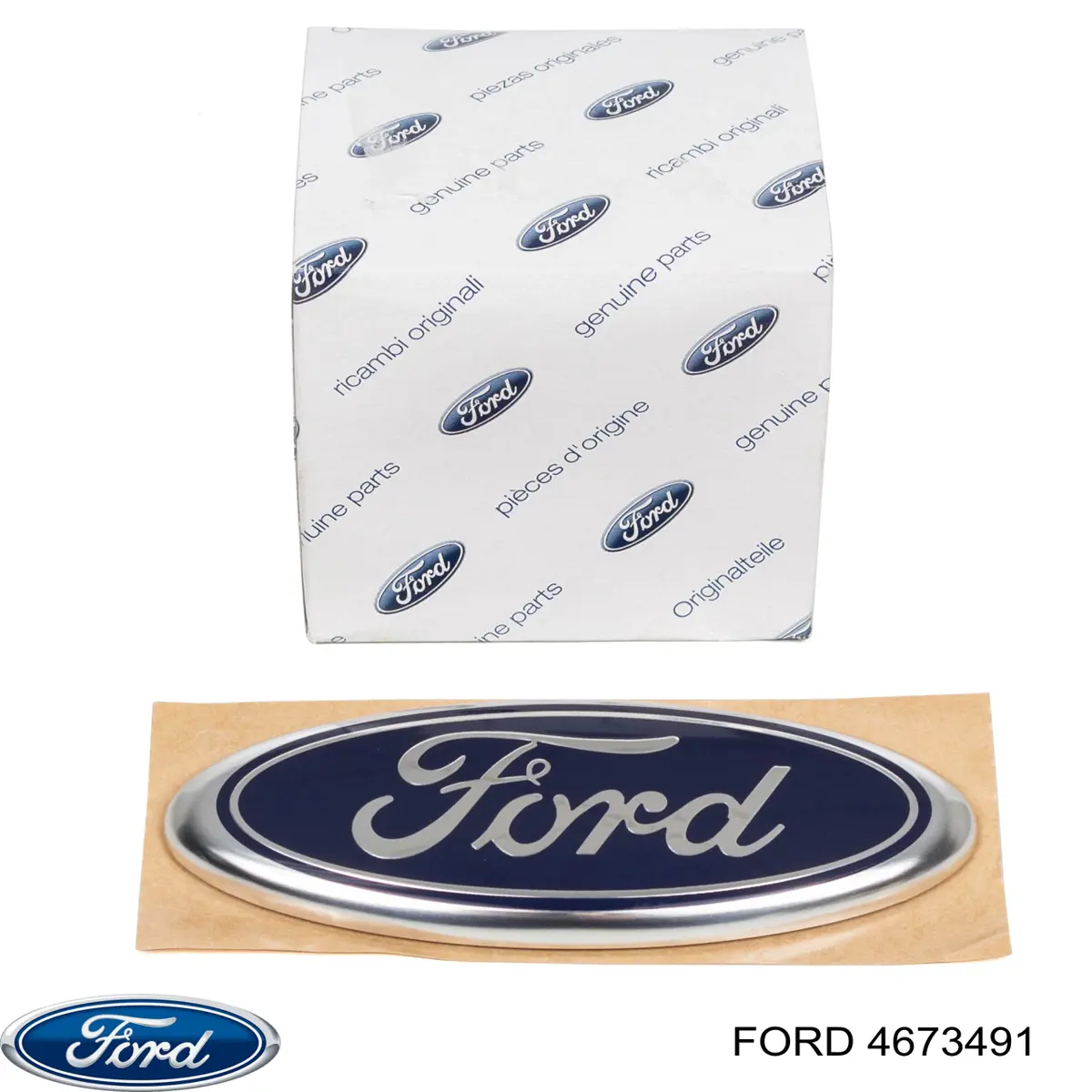 4673491 Ford эмблема решетки радиатора
