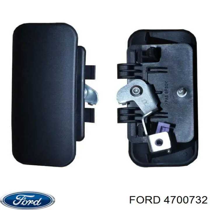 Ручка двери боковой/сдвижной, наружная правая Ford 4700732 цена, от 10.98 USD