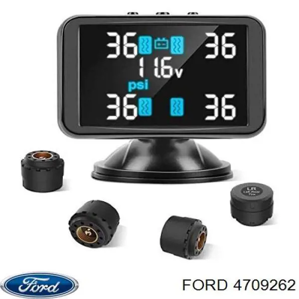 Радиатор охлаждения кондиционера Ford 4095948
