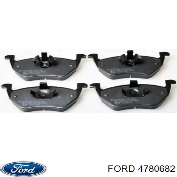 Купить 4780682 Ford Колодки тормозные задние, дисковые