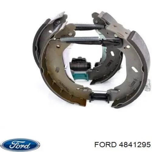 4841295 Ford колодки тормозные задние барабанные, в сборе с цилиндрами, комплект