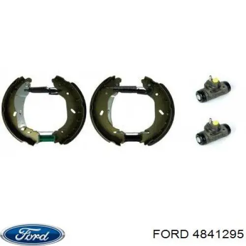 Колодки тормозные задние барабанные, в сборе с цилиндрами, комплект Ford 4841295 цена, от 89.37 USD