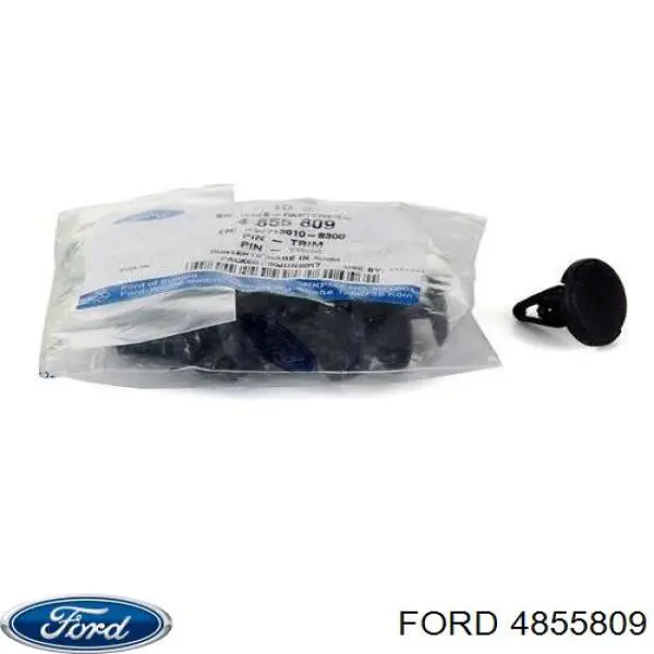 4855809 Ford cápsula (prendedor de fixação do pára-choque dianteiro)