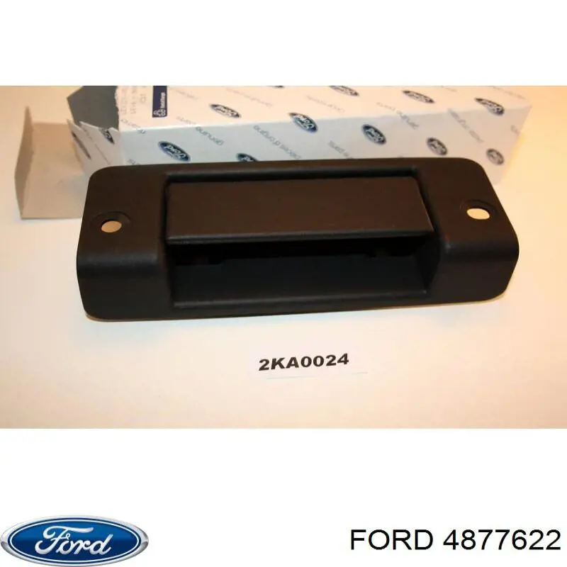 4067074 Ford maçaneta interna direita da porta traseira