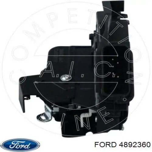 4892360 Ford fecho da porta dianteira direita