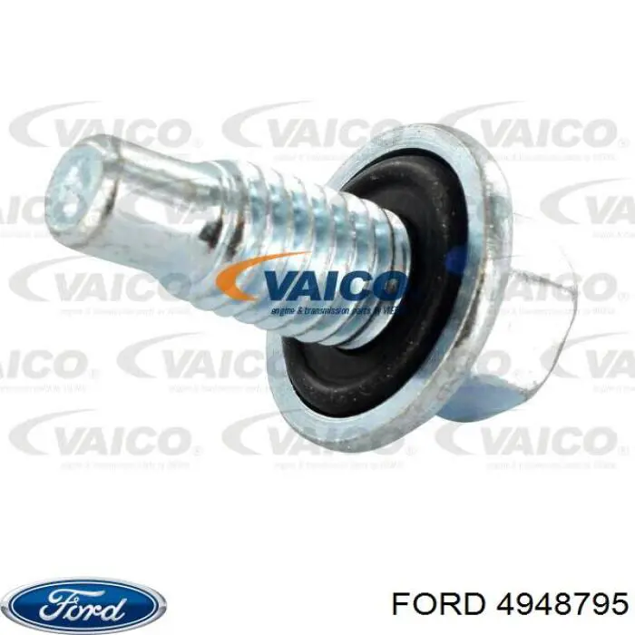 Пробка поддона двигателя 4948795 Ford