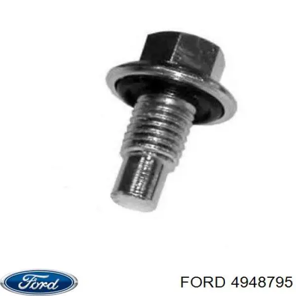 Купить 4948795 Ford Пробка поддона двигателя