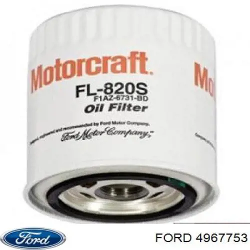 Бачок системы охлаждения 4967753 Ford