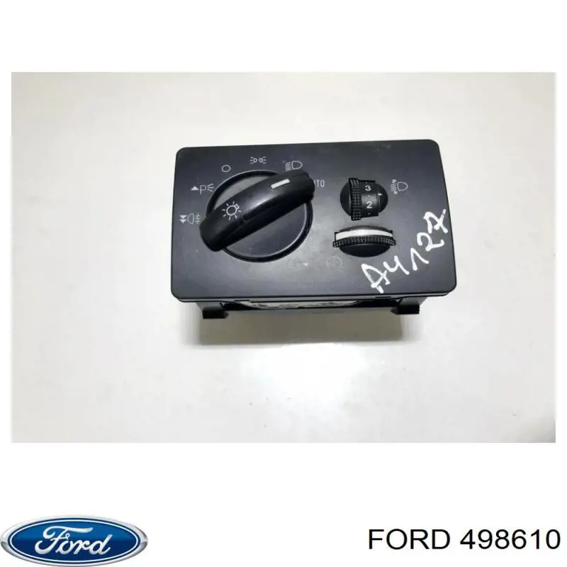 Переключатель света фар на "торпедо" 498610 Ford