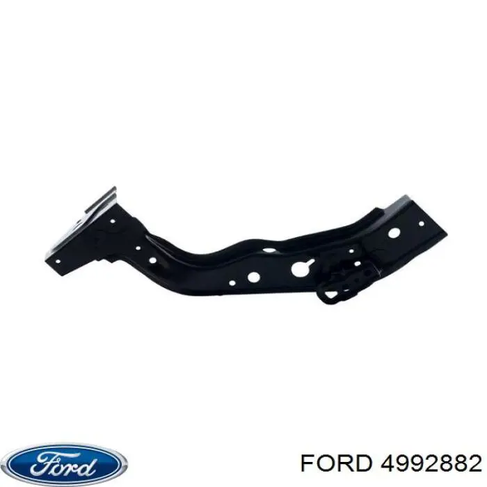 Купить 4992882 Ford Накладка передней панели (суппорта радиатора) верхняя
