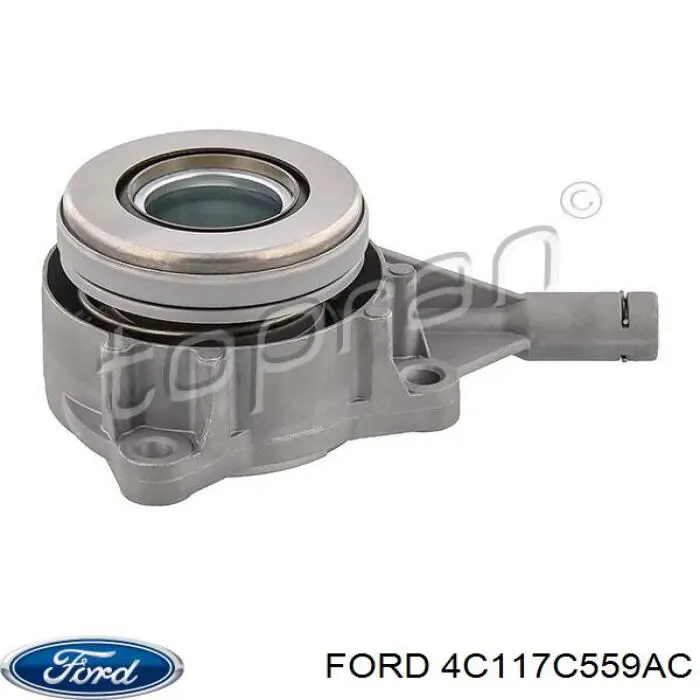 Купить 4C117C559AC Ford Цилиндр сцепления в сборе с выжимным подшипником