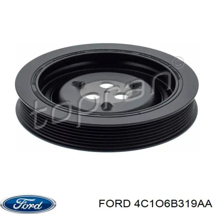 Шкив коленвала 4C1O6B319AA Ford