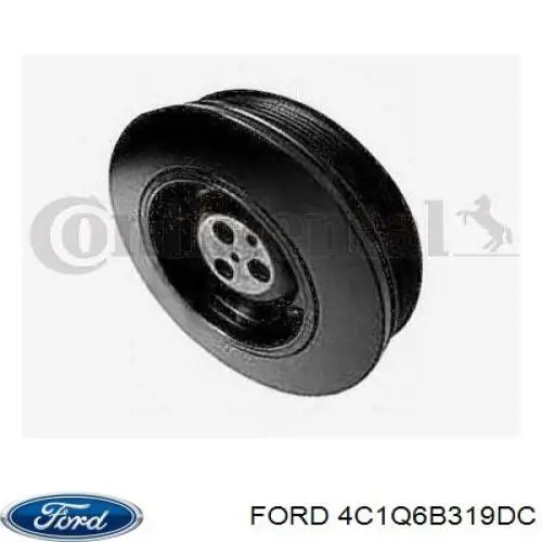 Демпфер коленвала Ford 4C1Q6B319DC