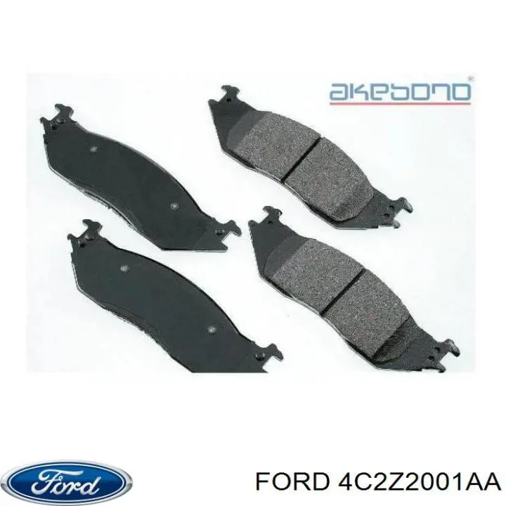 Колодки Ford 4C2Z2001AA цена, от 15.17 USD