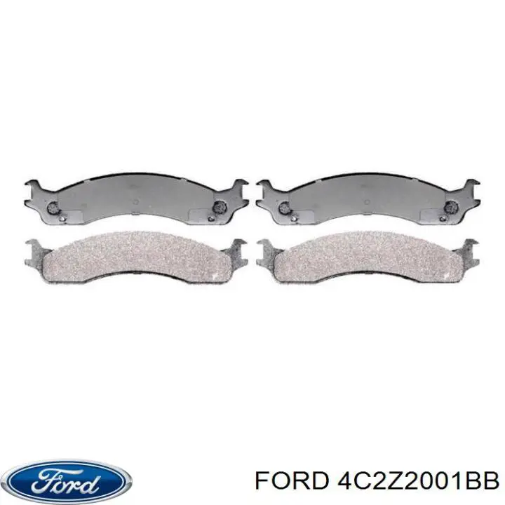 Колодки Ford 4C2Z2001BB цена, от 53.41 USD